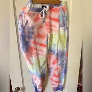 Nike Women’s Multicolor Tie-Dye Joggers